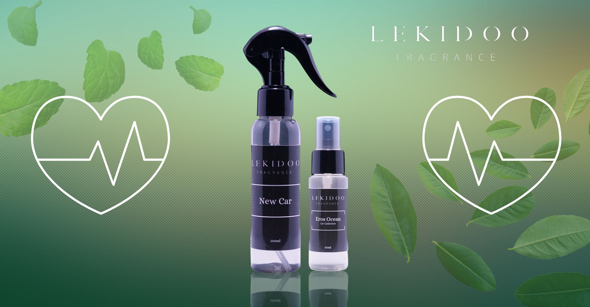 Designer-Autoduft, Auto-Parfüm, Duft fürs Auto, ätherische Öle, Autolufterfrischer, Lekidoo