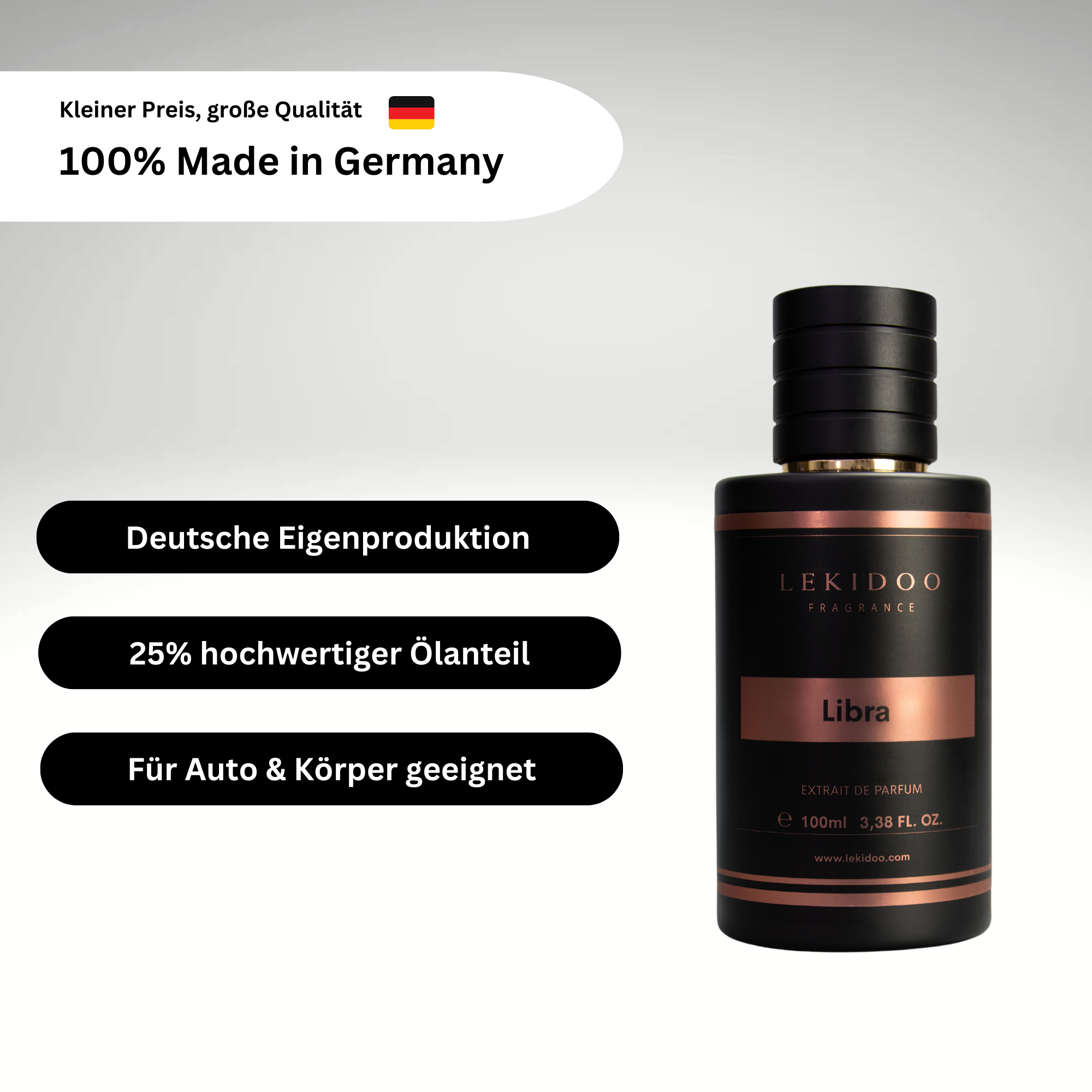 Weegschaal autoparfum